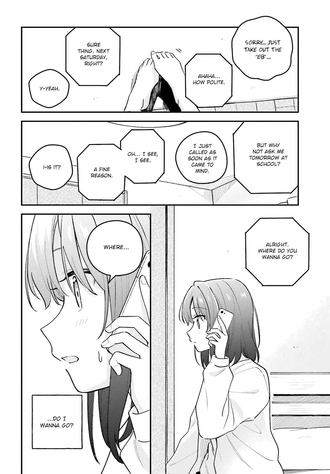 Adachi to Shimamura (Moke Yuzuhara) chapter 41 page 14