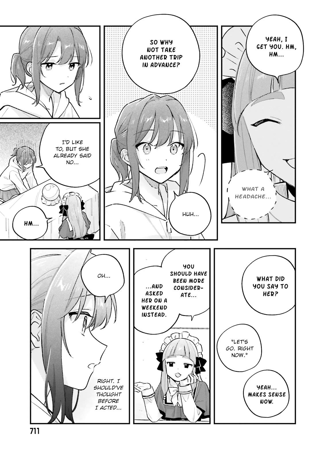 Adachi to Shimamura (Moke Yuzuhara) chapter 44.2 page 6
