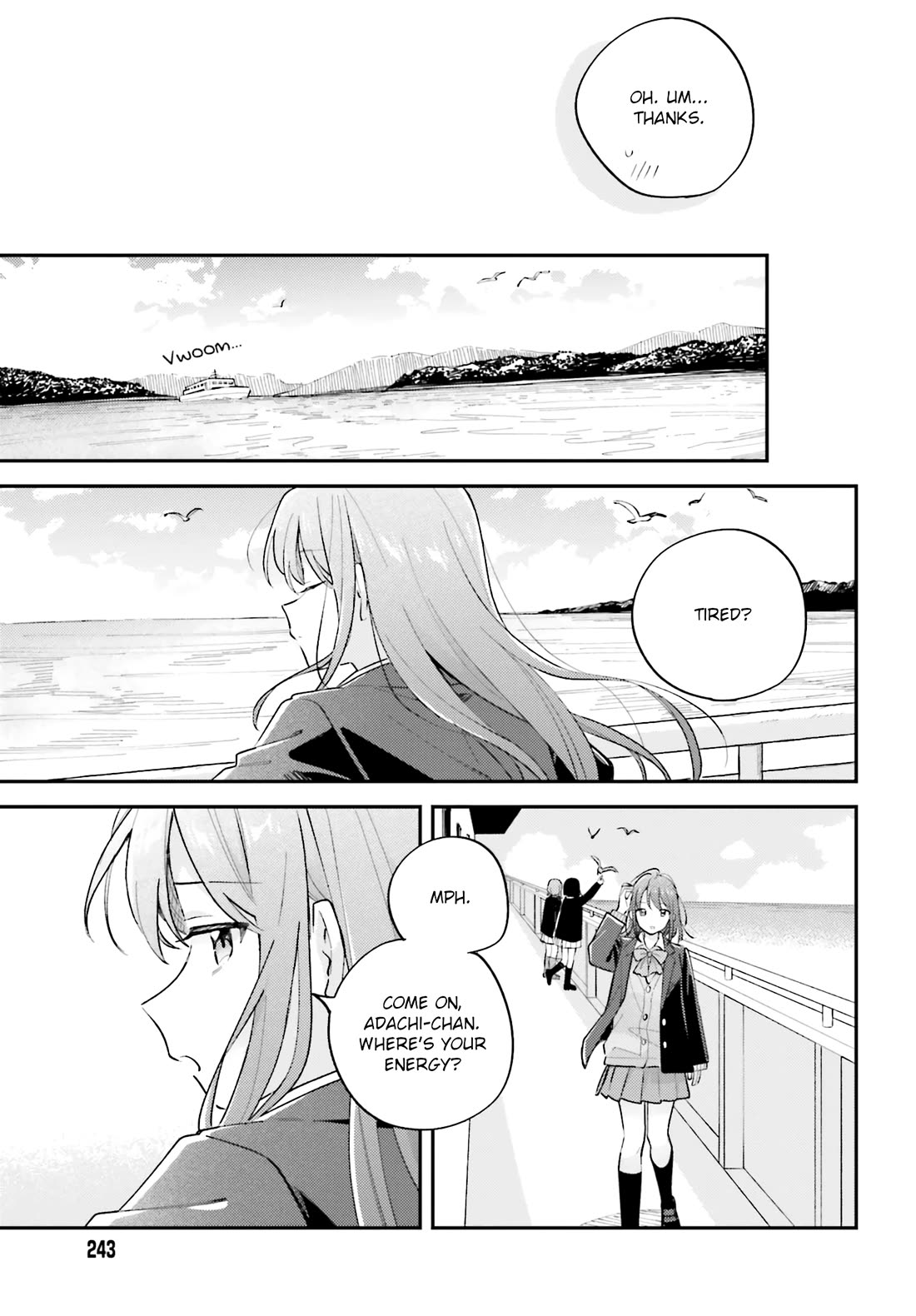 Adachi to Shimamura (Moke Yuzuhara) chapter 44.3 page 13