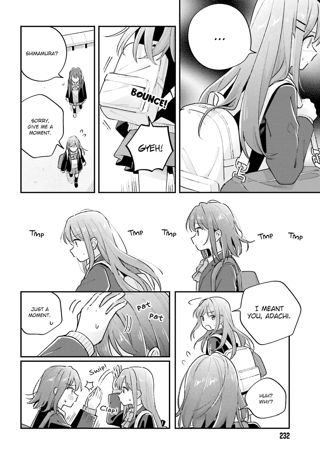 Adachi to Shimamura (Moke Yuzuhara) chapter 44.3 page 2