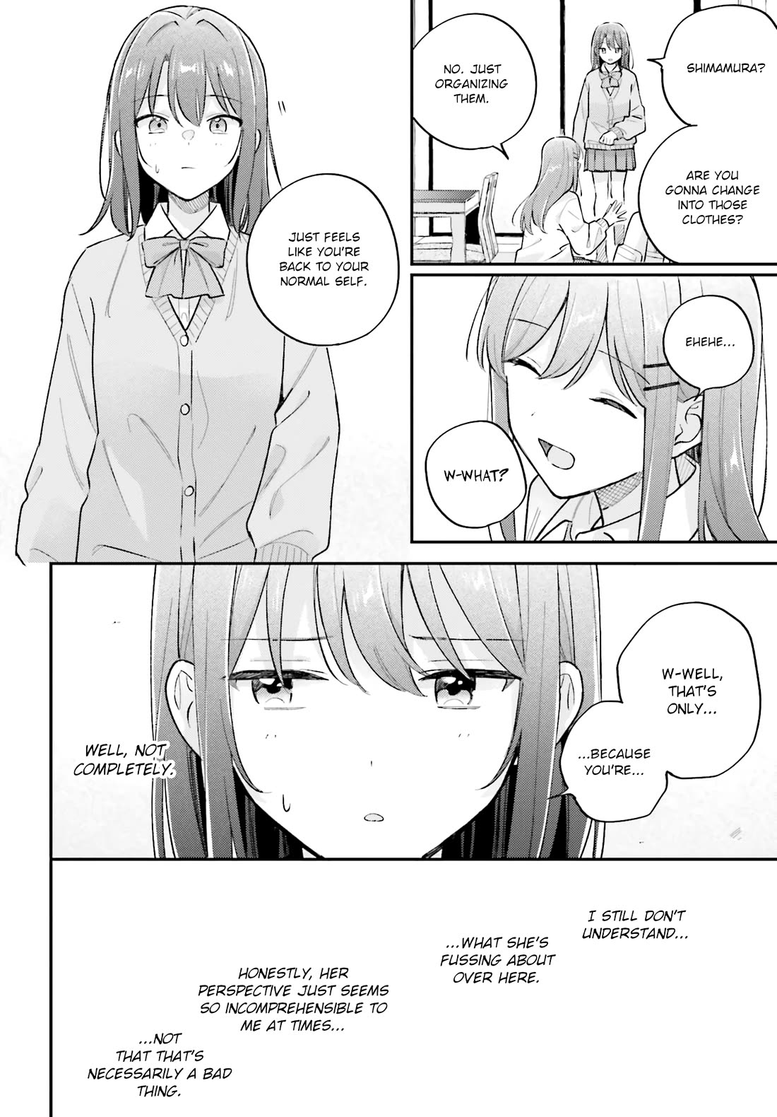 Adachi to Shimamura (Moke Yuzuhara) chapter 44.3 page 20