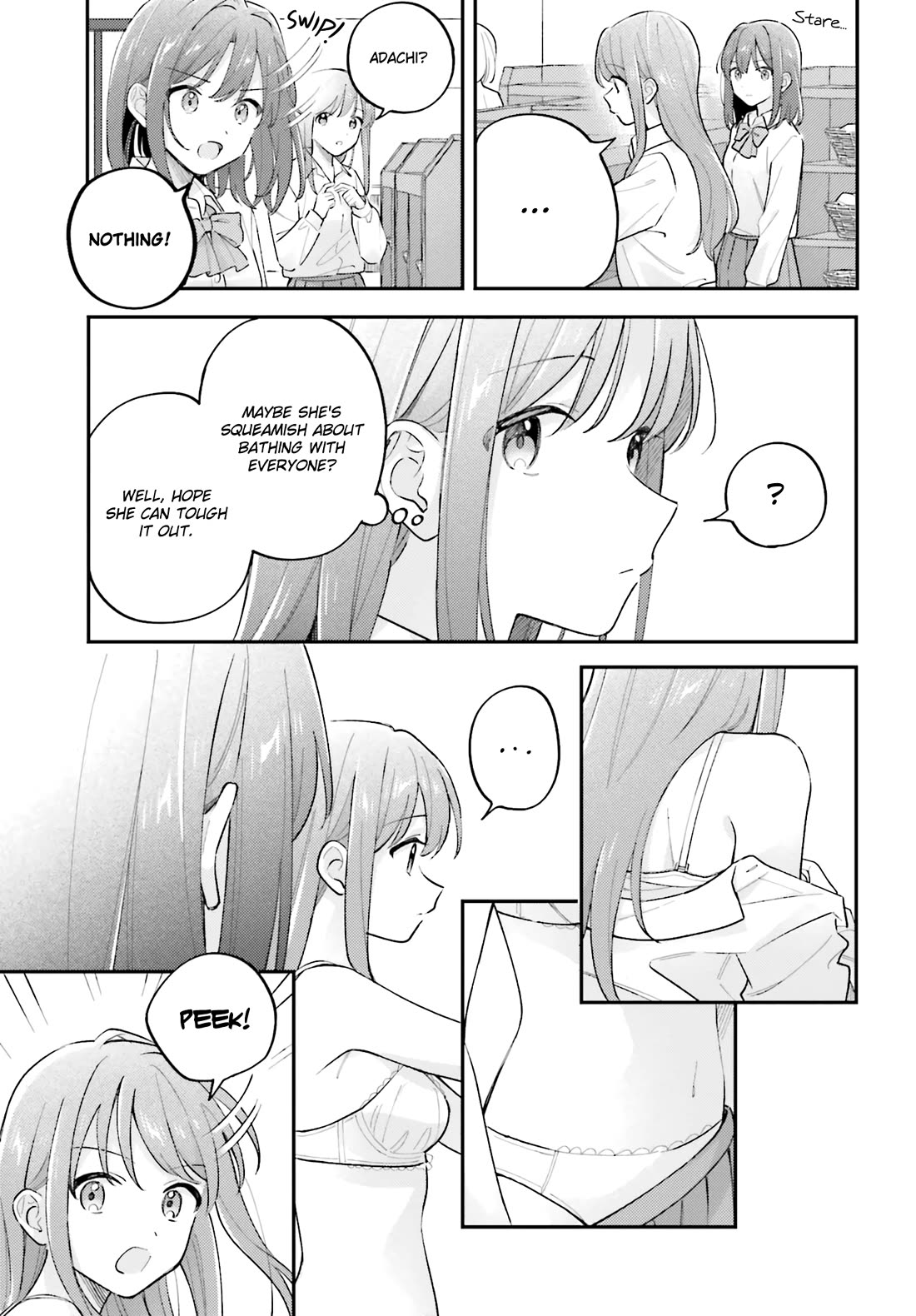 Adachi to Shimamura (Moke Yuzuhara) chapter 44.4 page 11