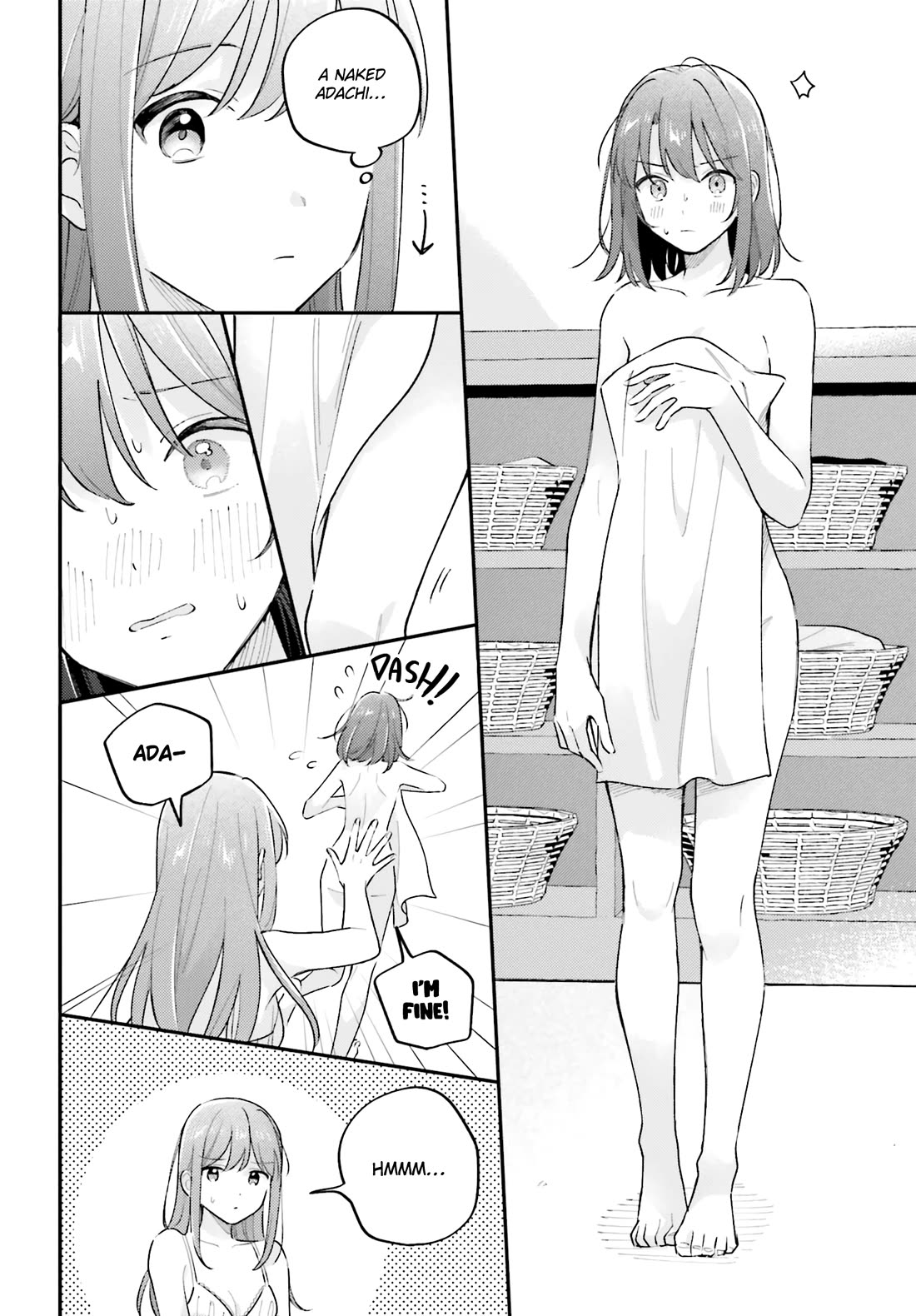 Adachi to Shimamura (Moke Yuzuhara) chapter 44.4 page 12