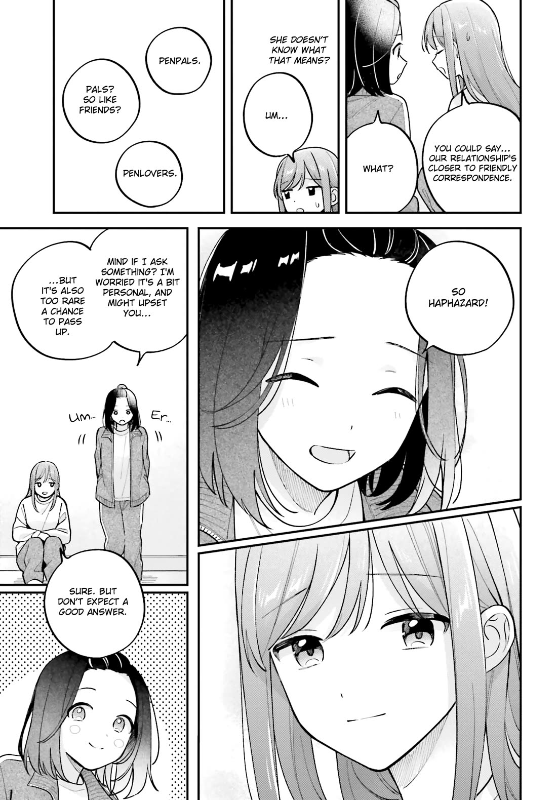 Adachi to Shimamura (Moke Yuzuhara) chapter 44.5 page 13