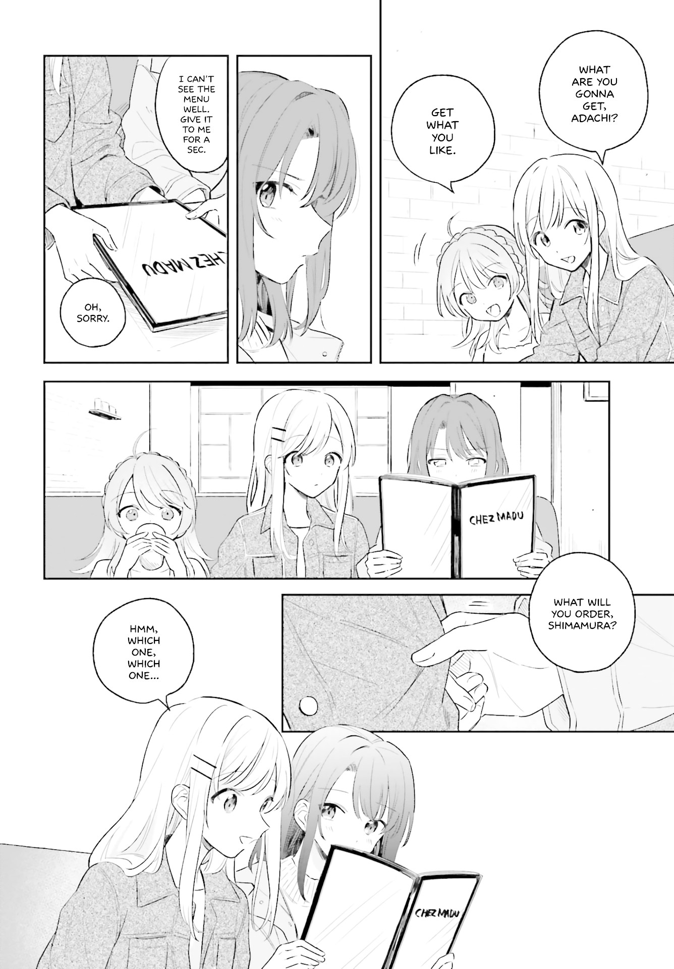 Adachi to Shimamura (Moke Yuzuhara) chapter 5 page 12
