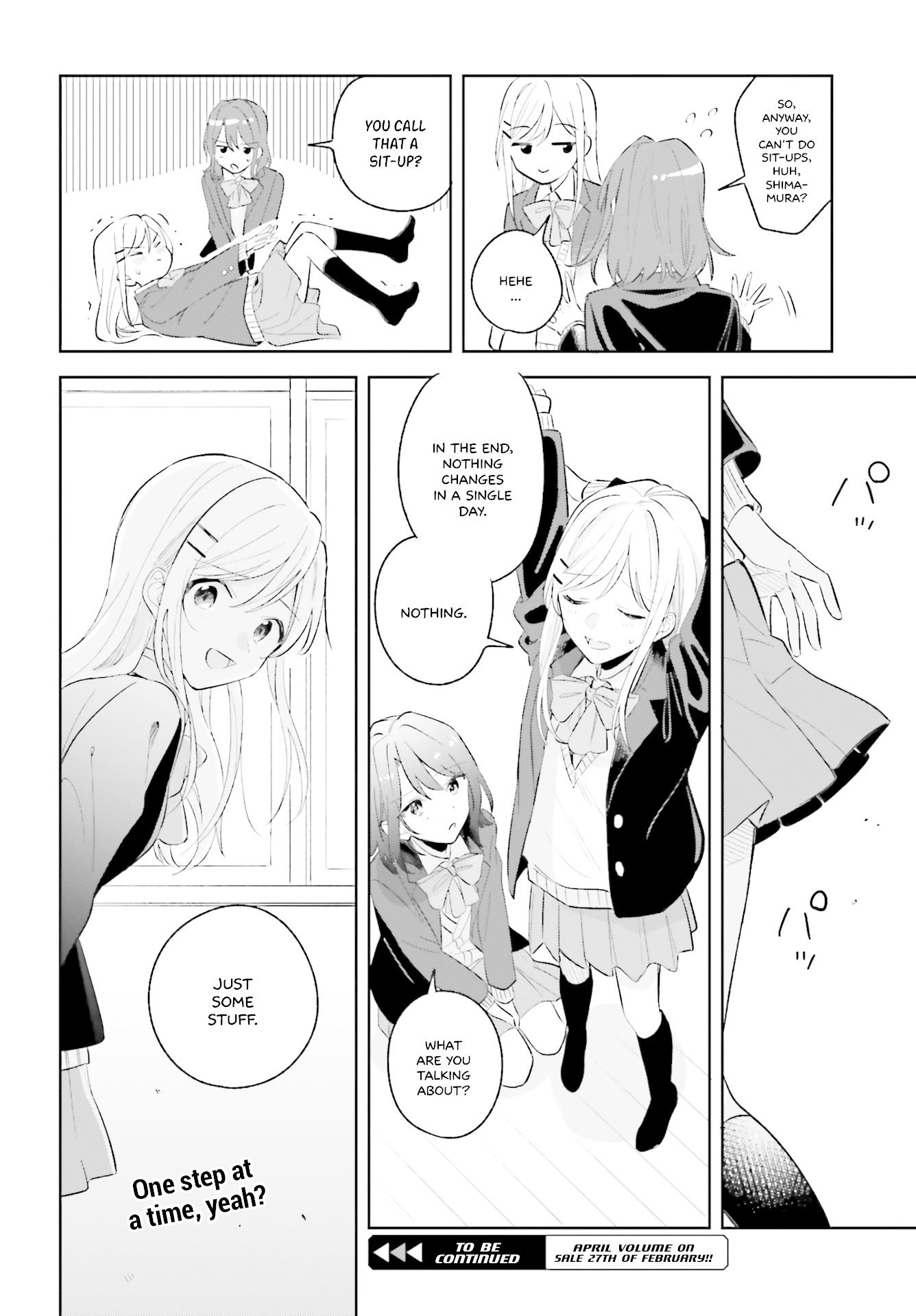 Adachi to Shimamura (Moke Yuzuhara) chapter 8 page 20
