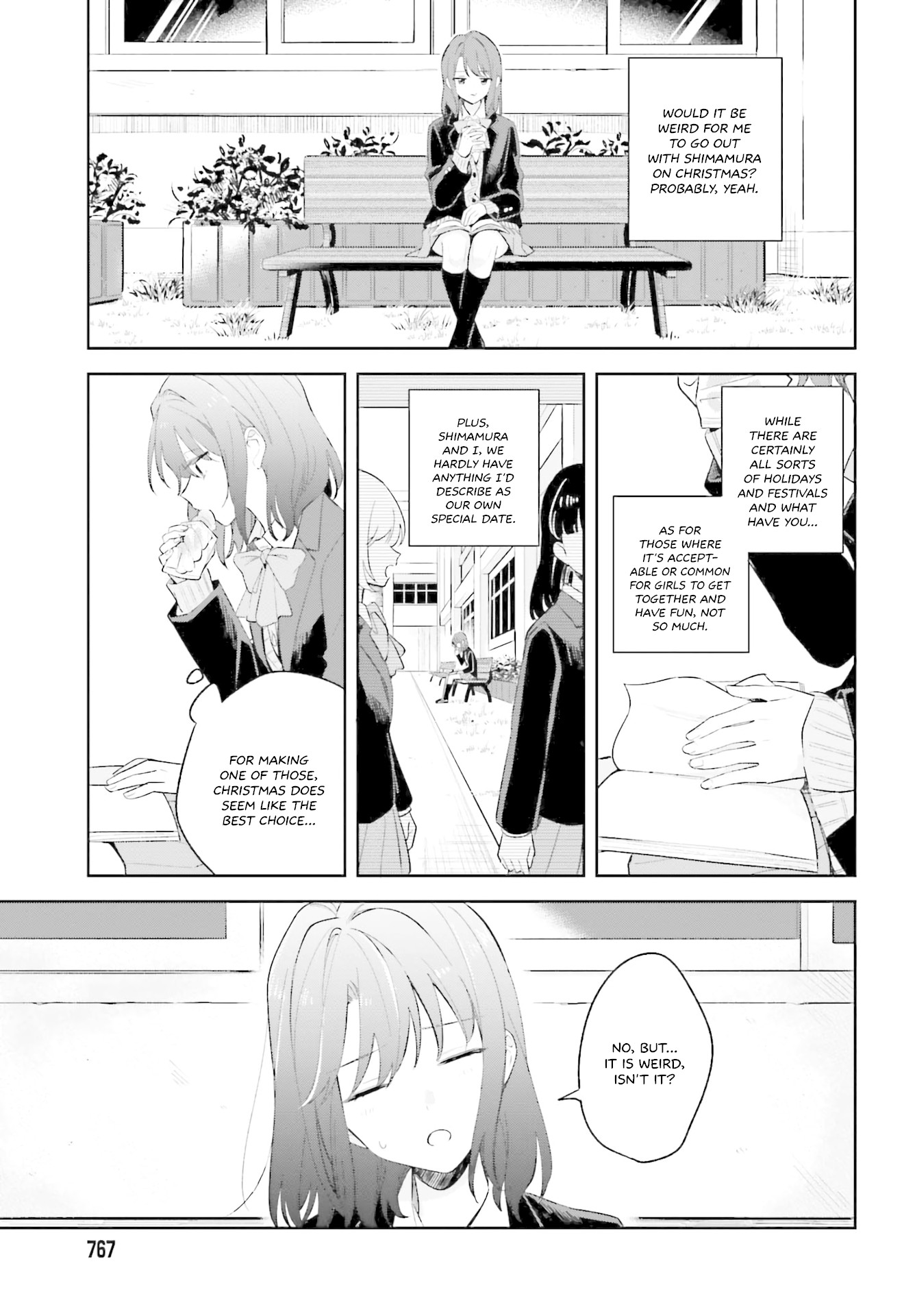 Adachi to Shimamura (Moke Yuzuhara) chapter 9 page 3
