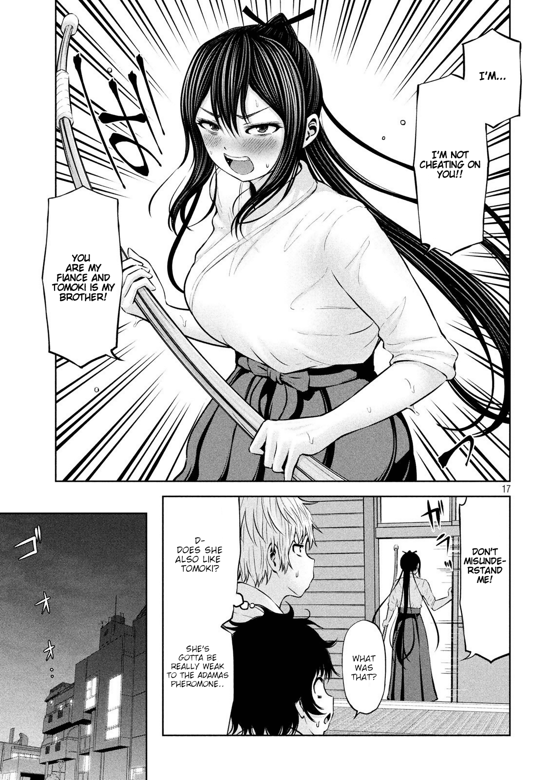 Adamasu no Majotachi chapter 19 page 17