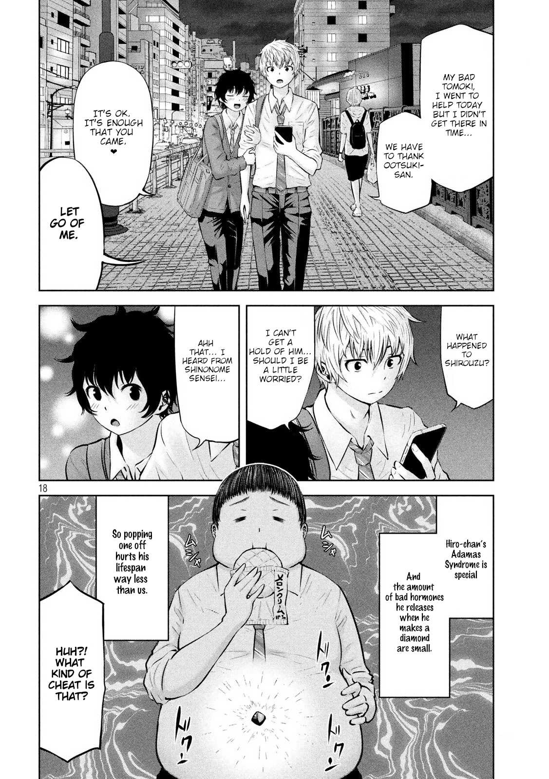 Adamasu no Majotachi chapter 19 page 18