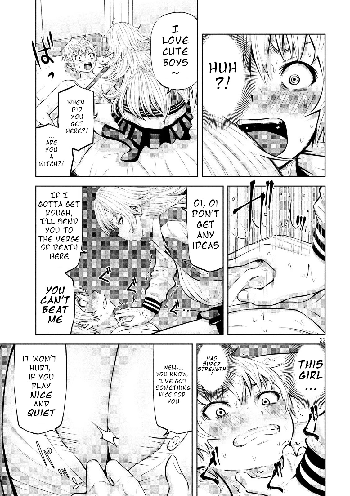 Adamasu no Majotachi chapter 20 page 22