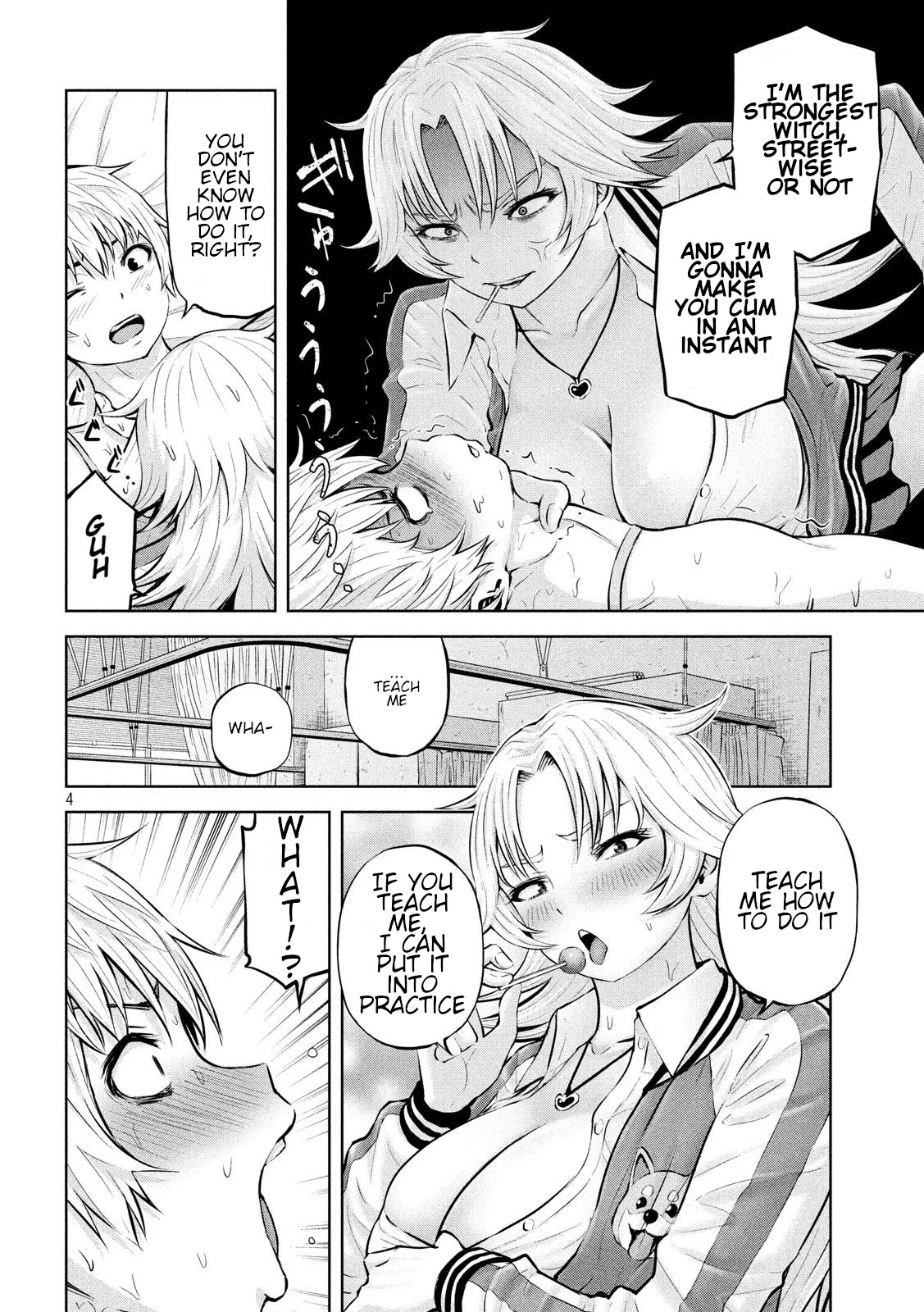 Adamasu no Majotachi chapter 21 page 4