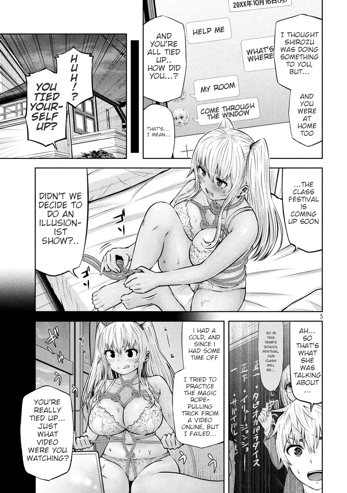 Adamasu no Majotachi chapter 22 page 5