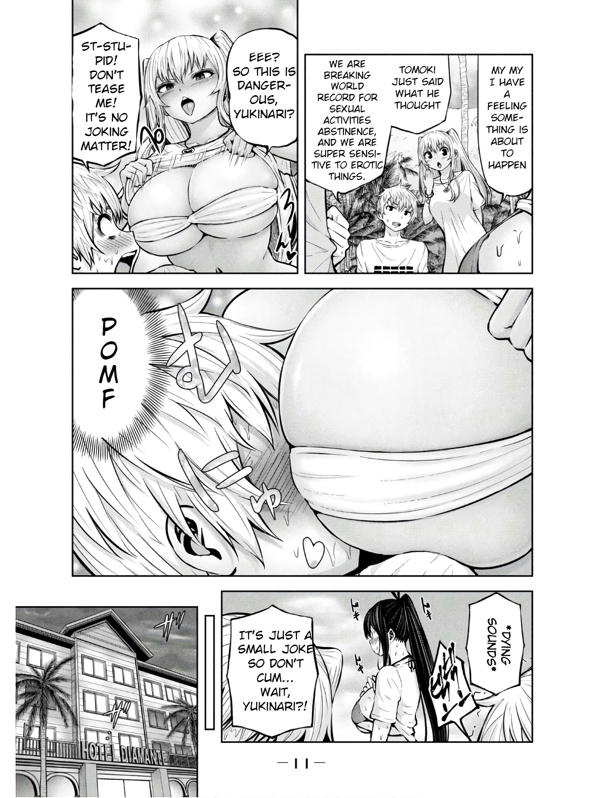 Adamasu no Majotachi chapter 23 page 10