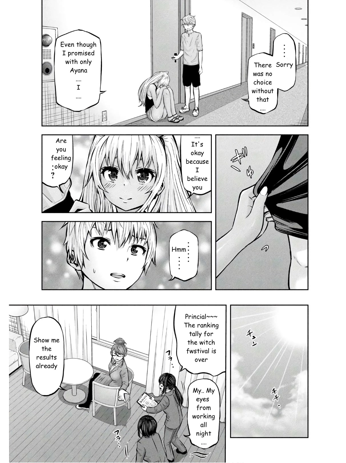 Adamasu no Majotachi chapter 25 page 32