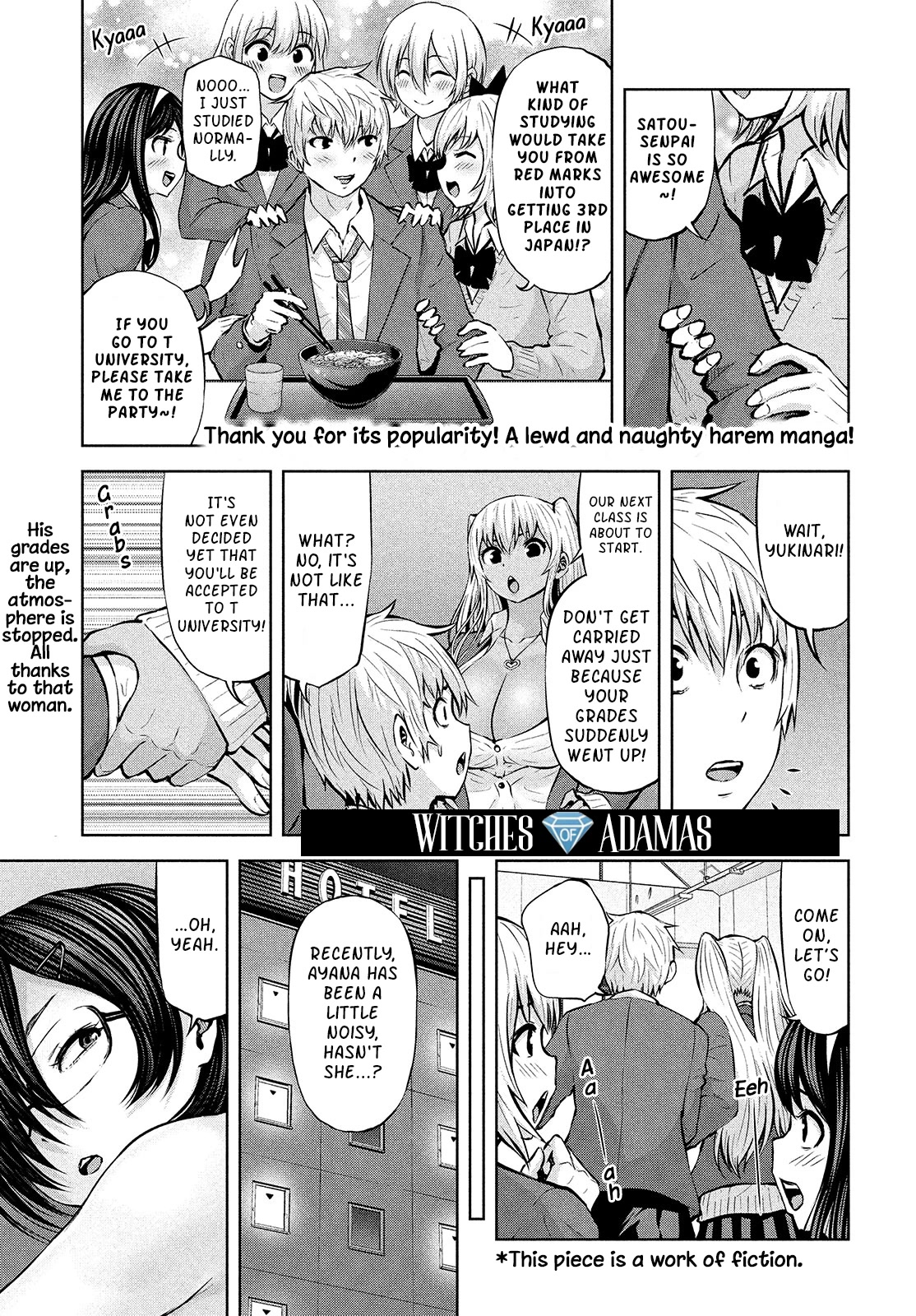Adamasu no Majotachi chapter 33 page 2