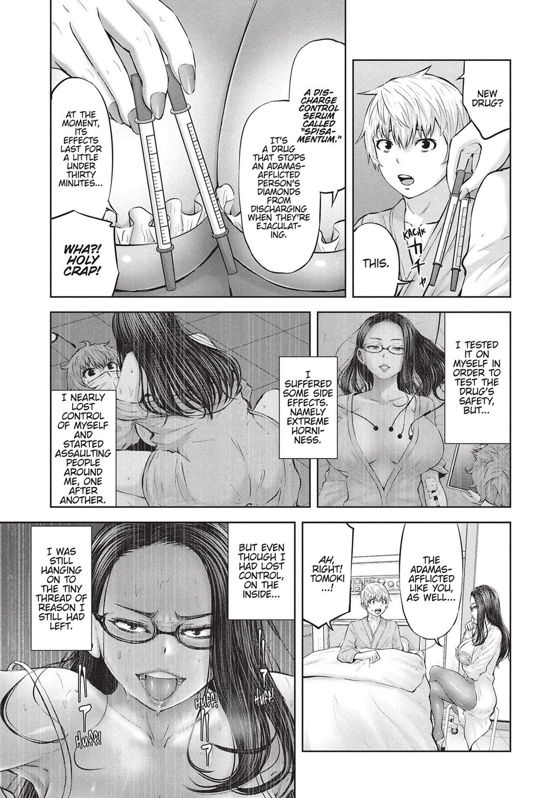 Adamasu no Majotachi chapter 38 page 32