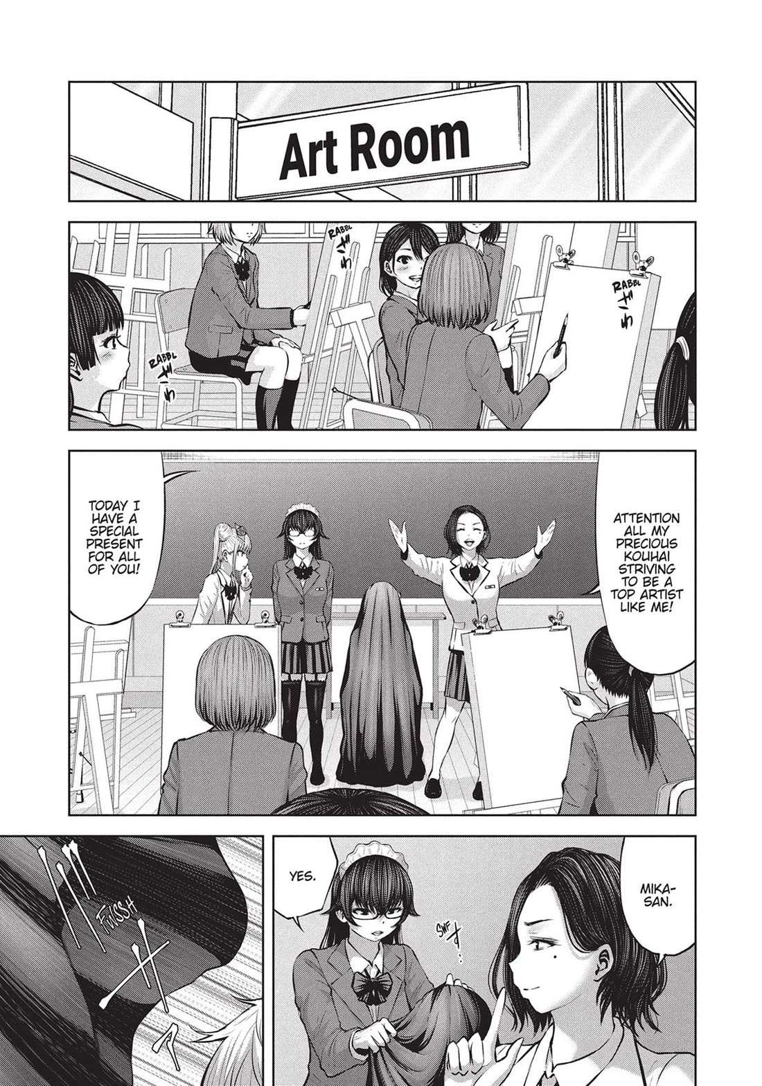 Adamasu no Majotachi chapter 40 page 11