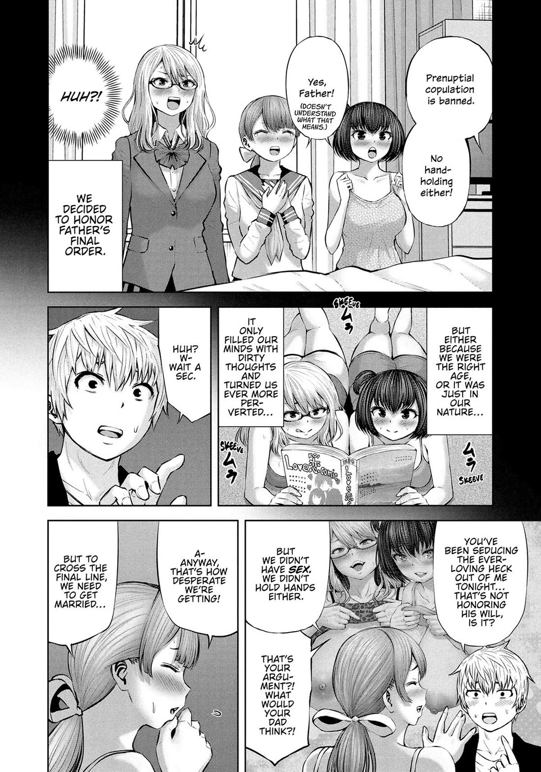 Adamasu no Majotachi chapter 46 page 14