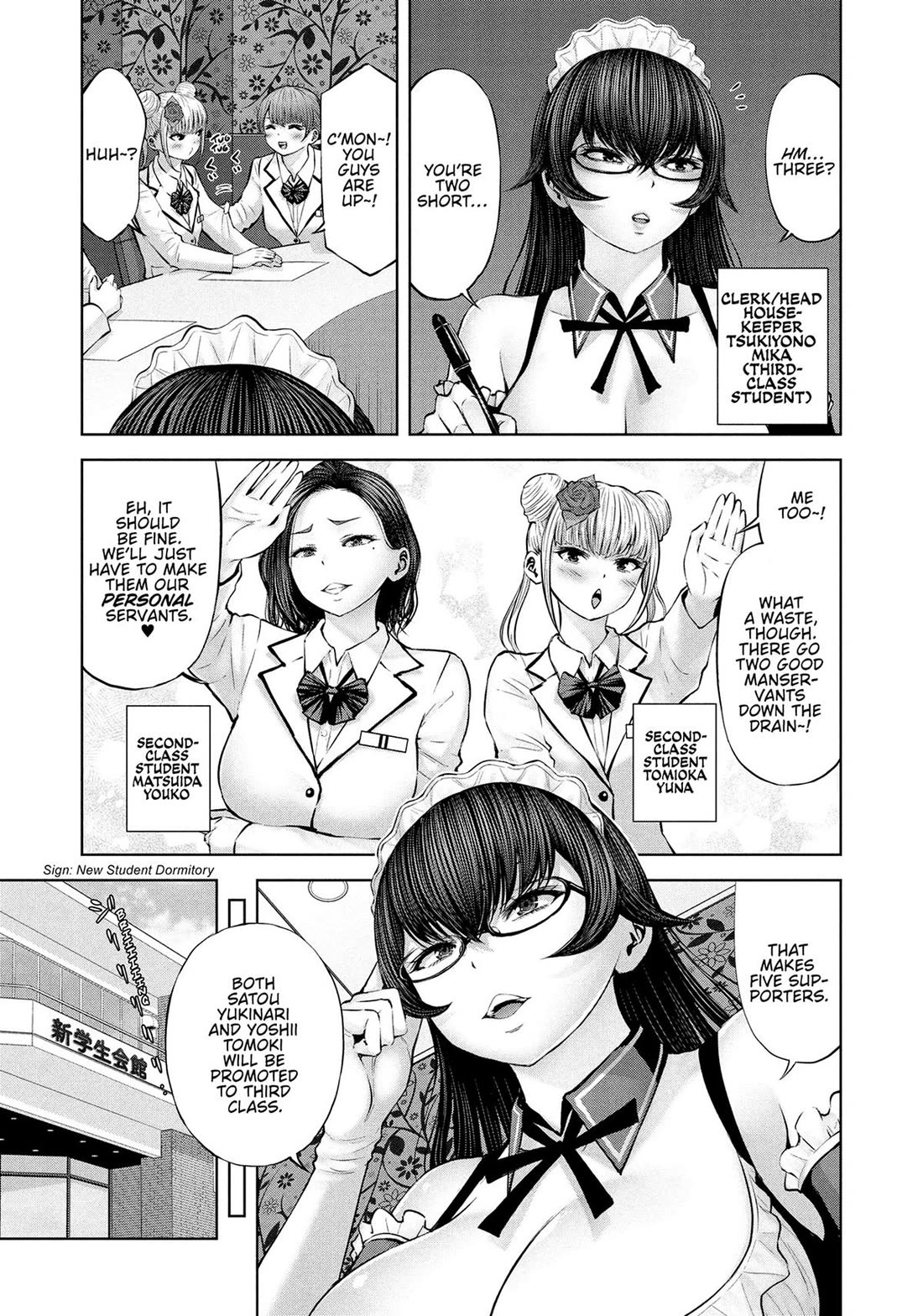 Adamasu no Majotachi chapter 47 page 3