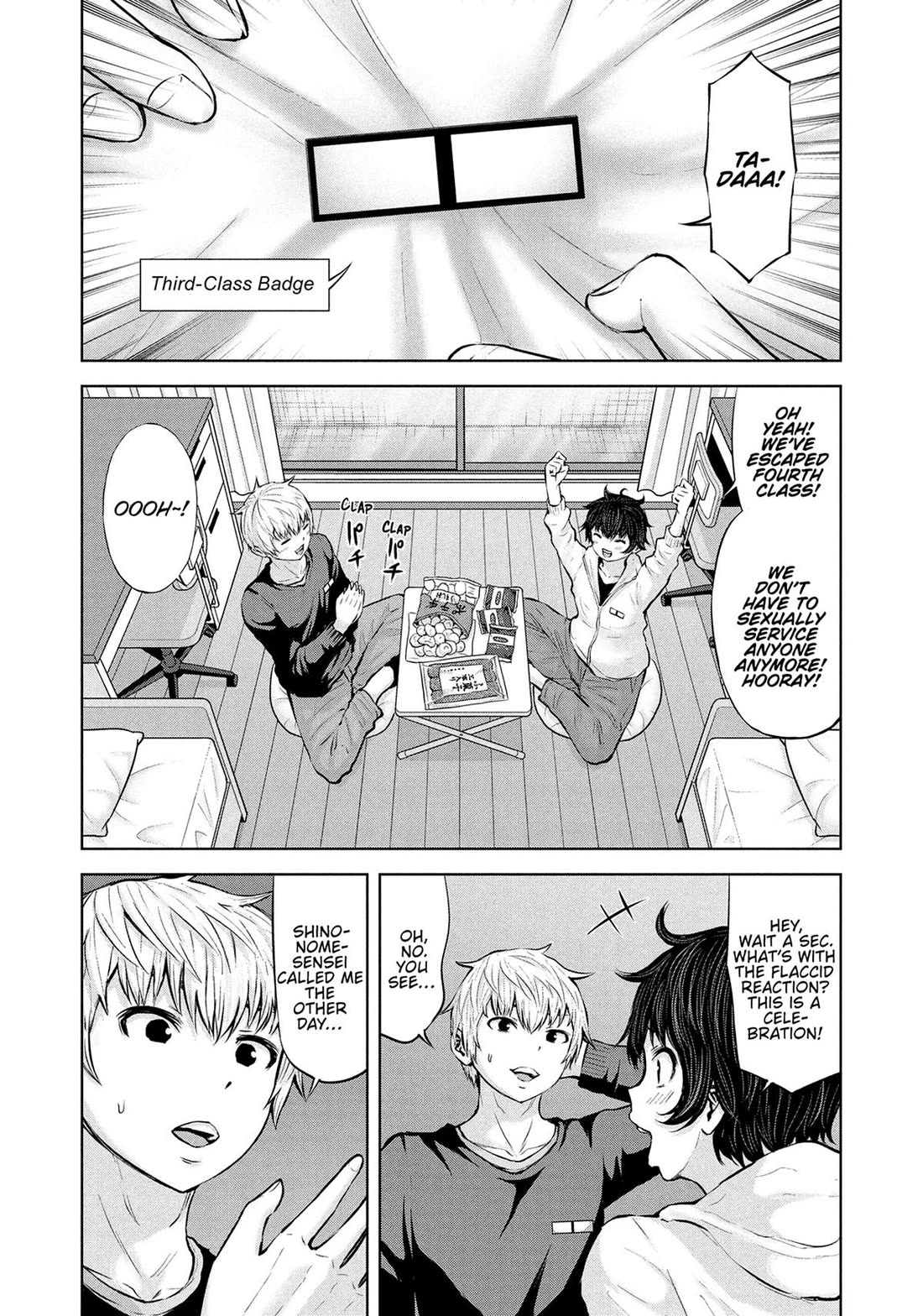 Adamasu no Majotachi chapter 47 page 4