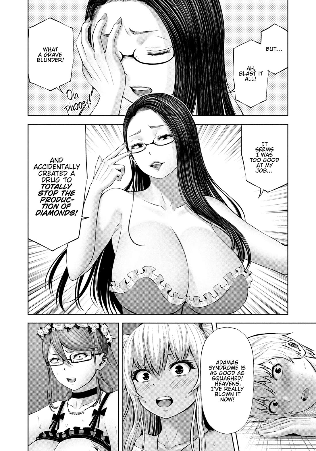 Adamasu no Majotachi chapter 54 page 14