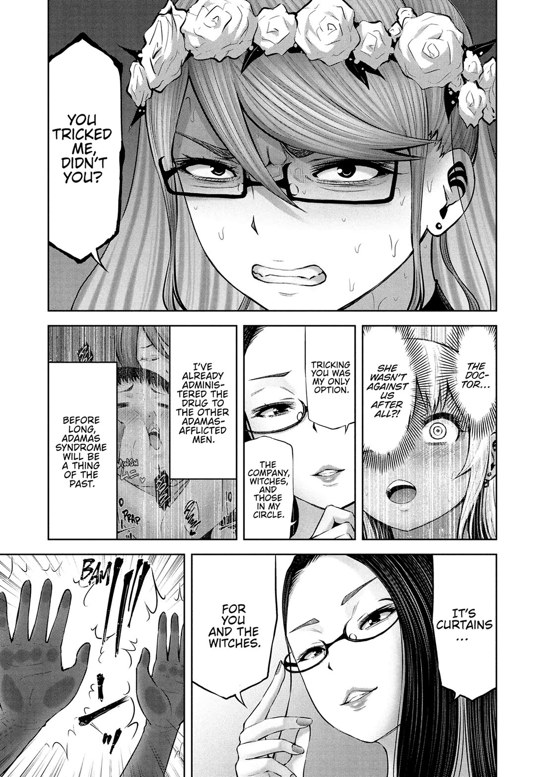 Adamasu no Majotachi chapter 54 page 15