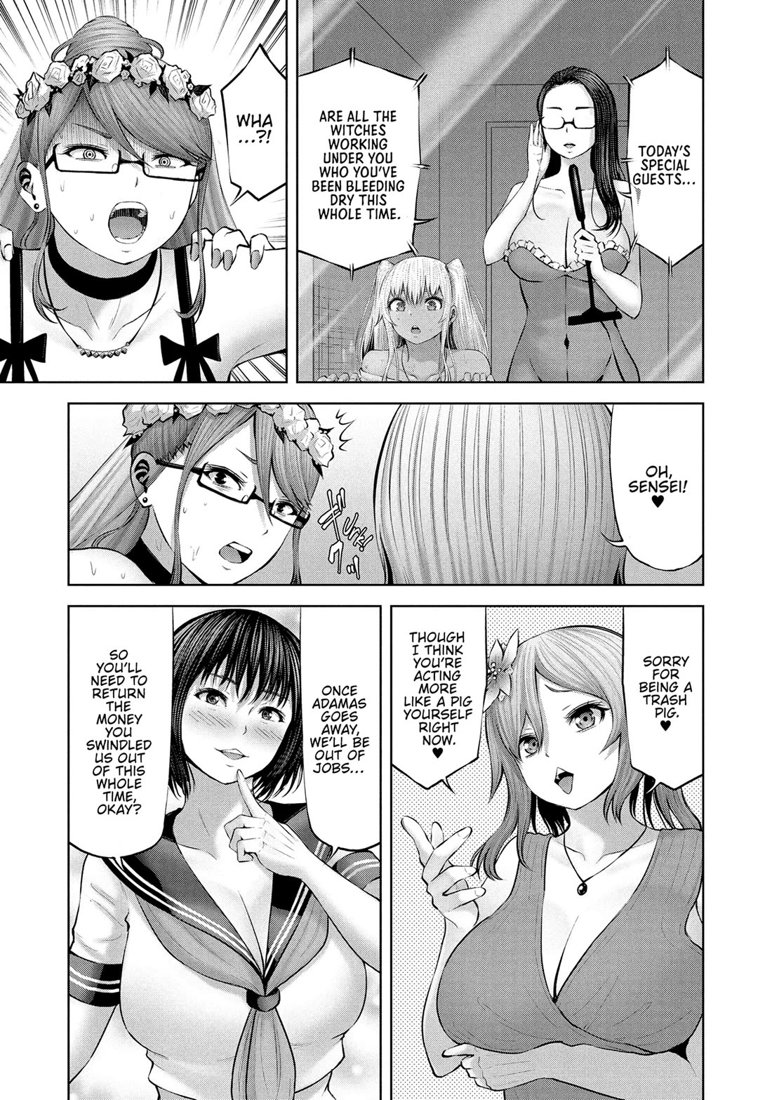 Adamasu no Majotachi chapter 54 page 21