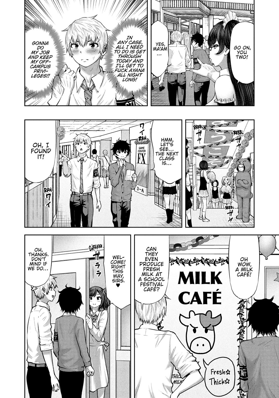 Adamasu no Majotachi chapter 55 page 12