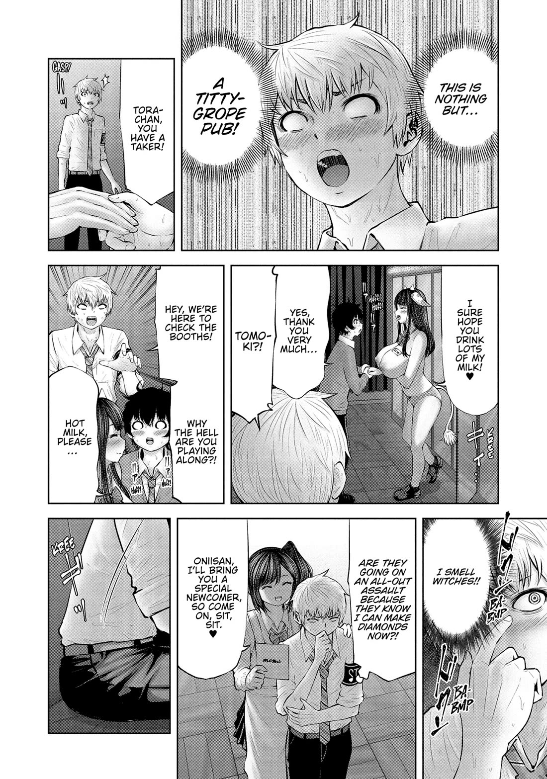 Adamasu no Majotachi chapter 55 page 17