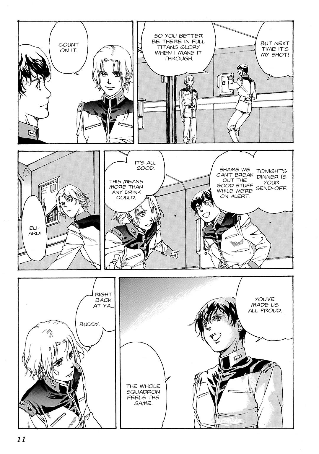 Advance of Z - The Flag of Titans chapter 1 page 11