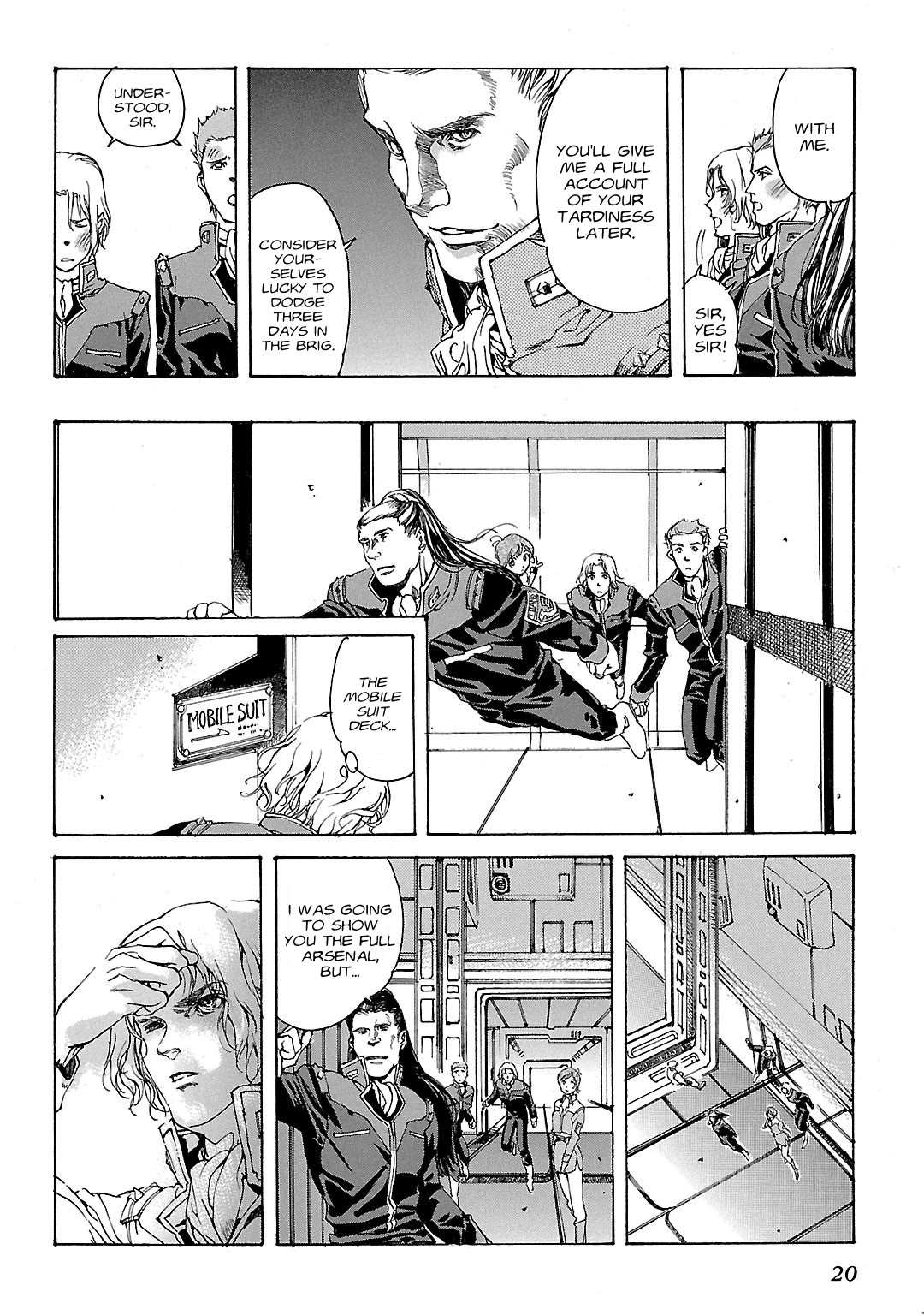 Advance of Z - The Flag of Titans chapter 1 page 20