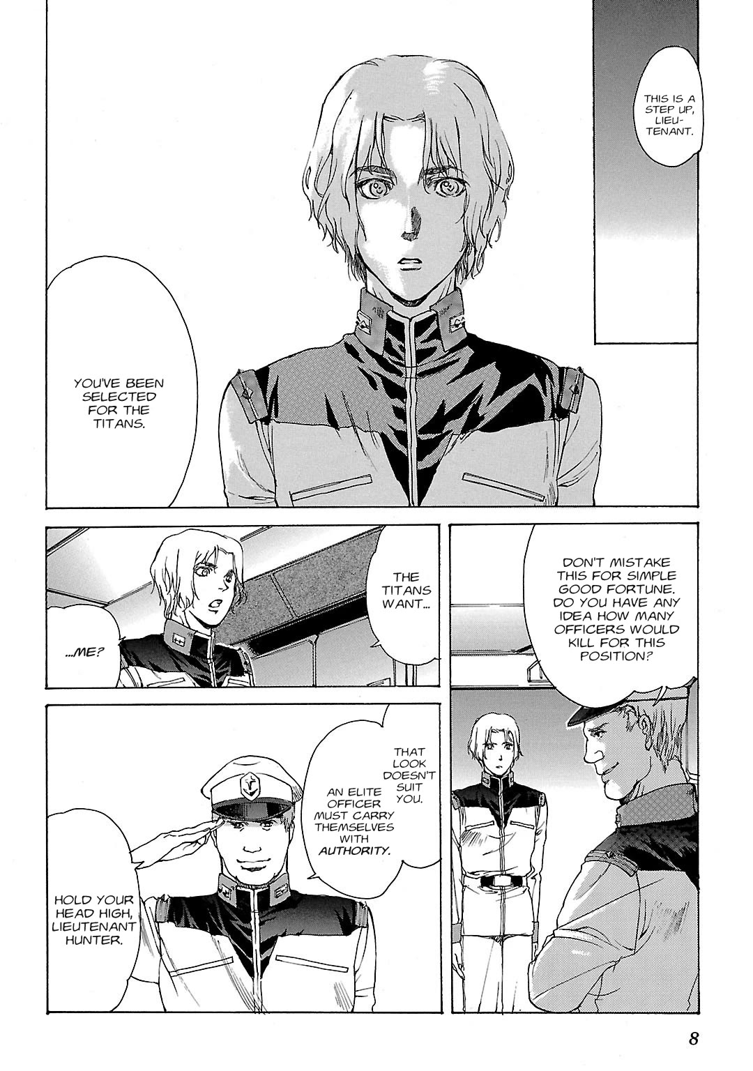 Advance of Z - The Flag of Titans chapter 1 page 8