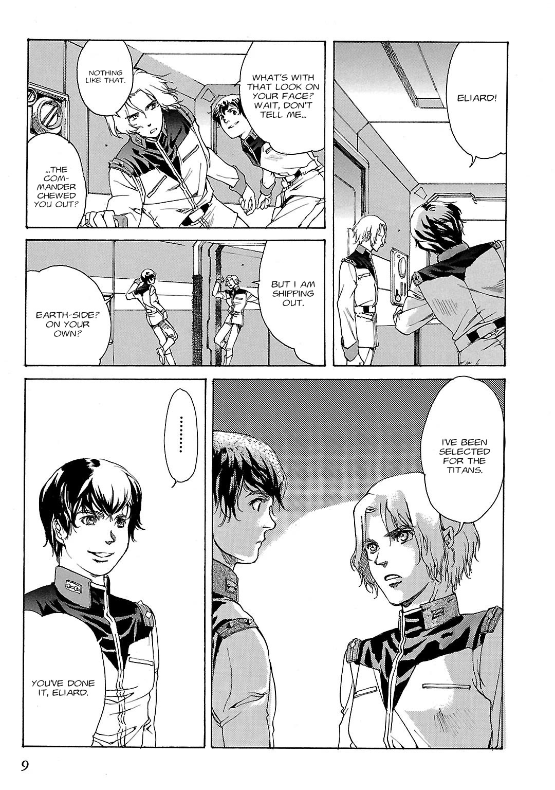 Advance of Z - The Flag of Titans chapter 1 page 9