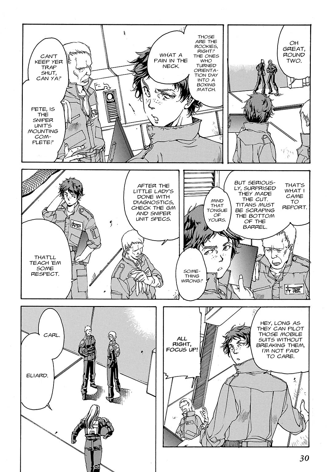 Advance of Z - The Flag of Titans chapter 2 page 8