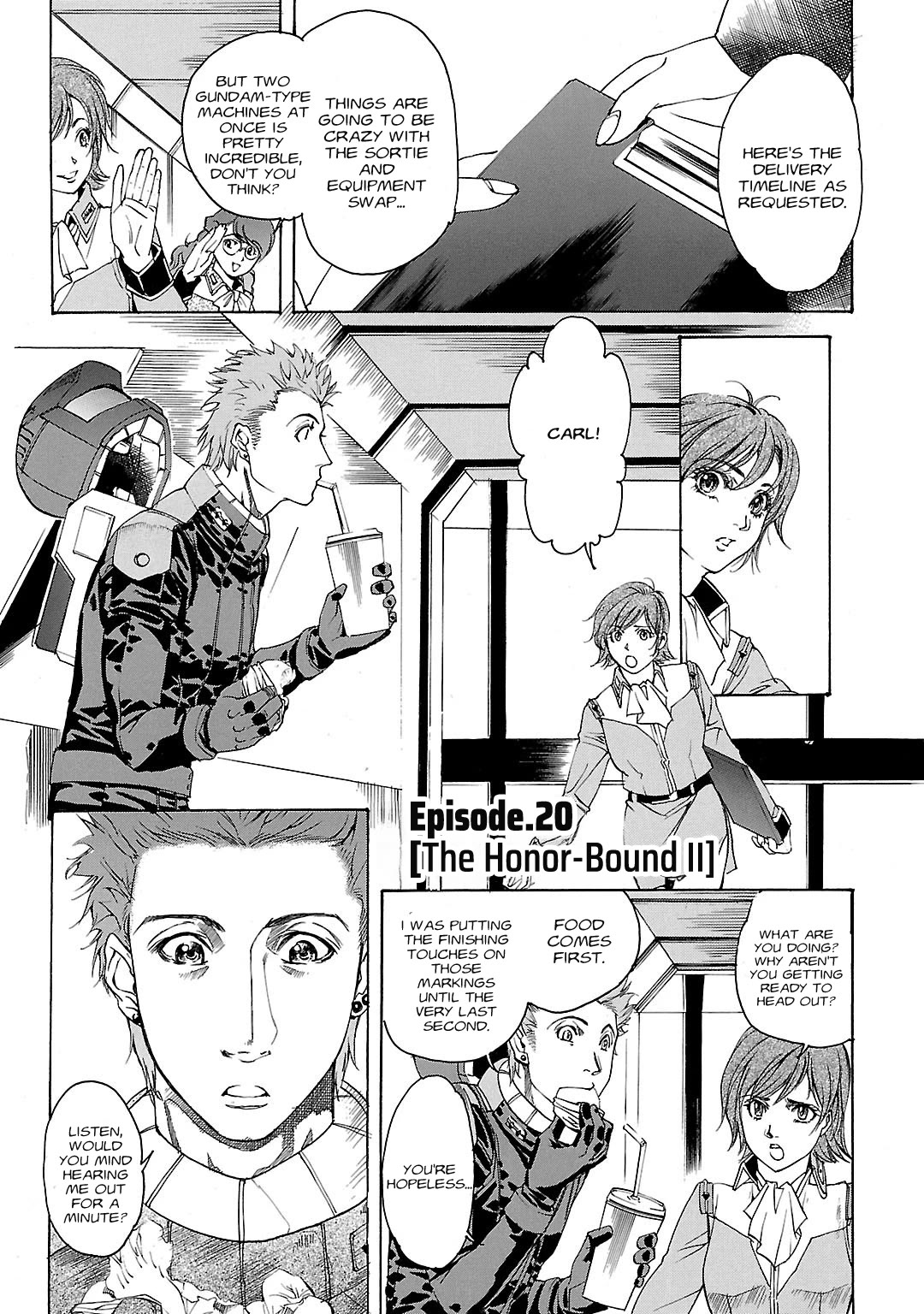 Advance of Z - The Flag of Titans chapter 20 page 1