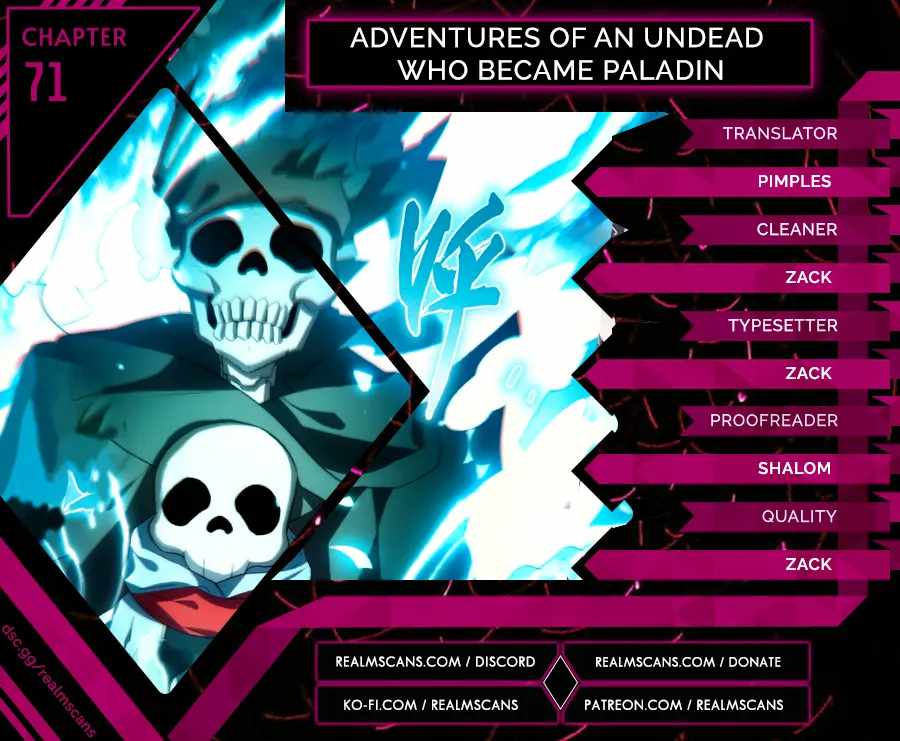 Adventures of an Undead Who Became Paladin chapter 71 page 1