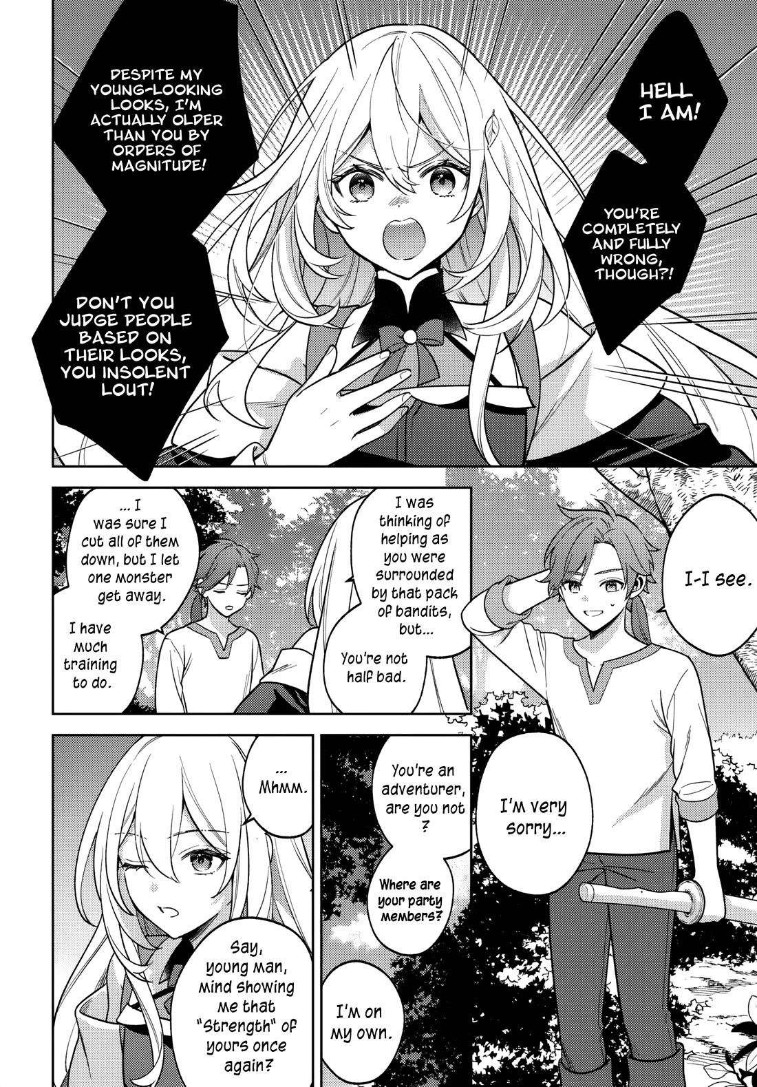 After a Desperate Struggle to Avoid Annihilation, My Party Became Unwell chapter 6 page 7