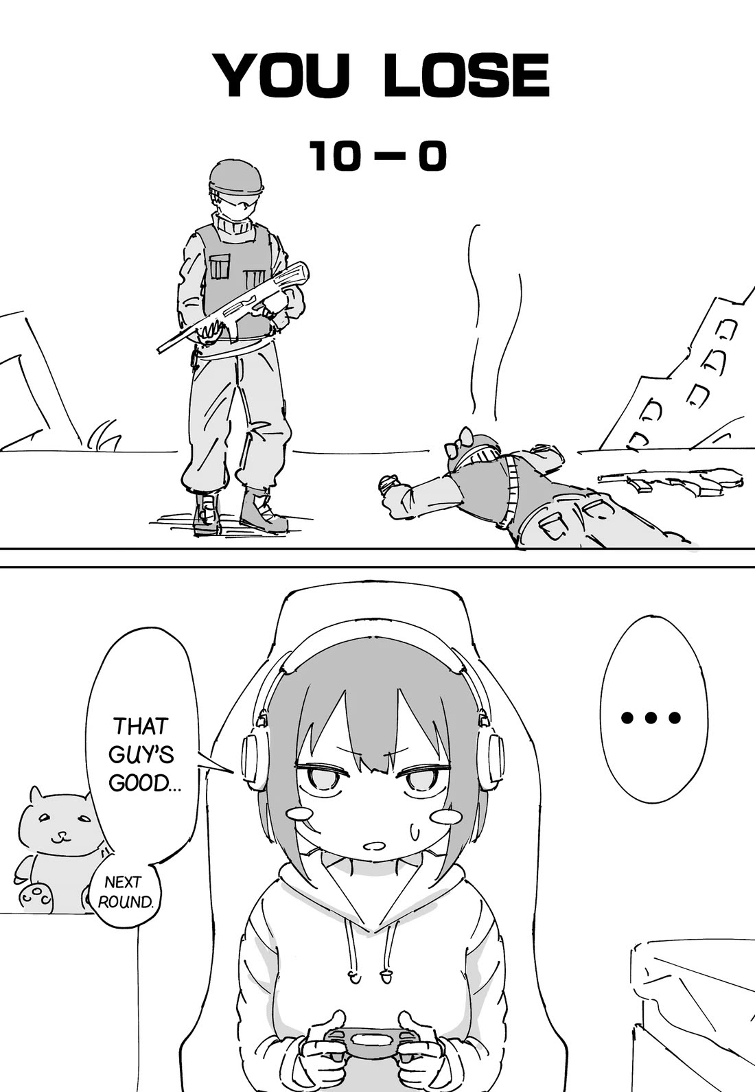 After Beating a Noob in an FPS, He Wanted to Fight Me in Real Life LOL chapter 0 page 2