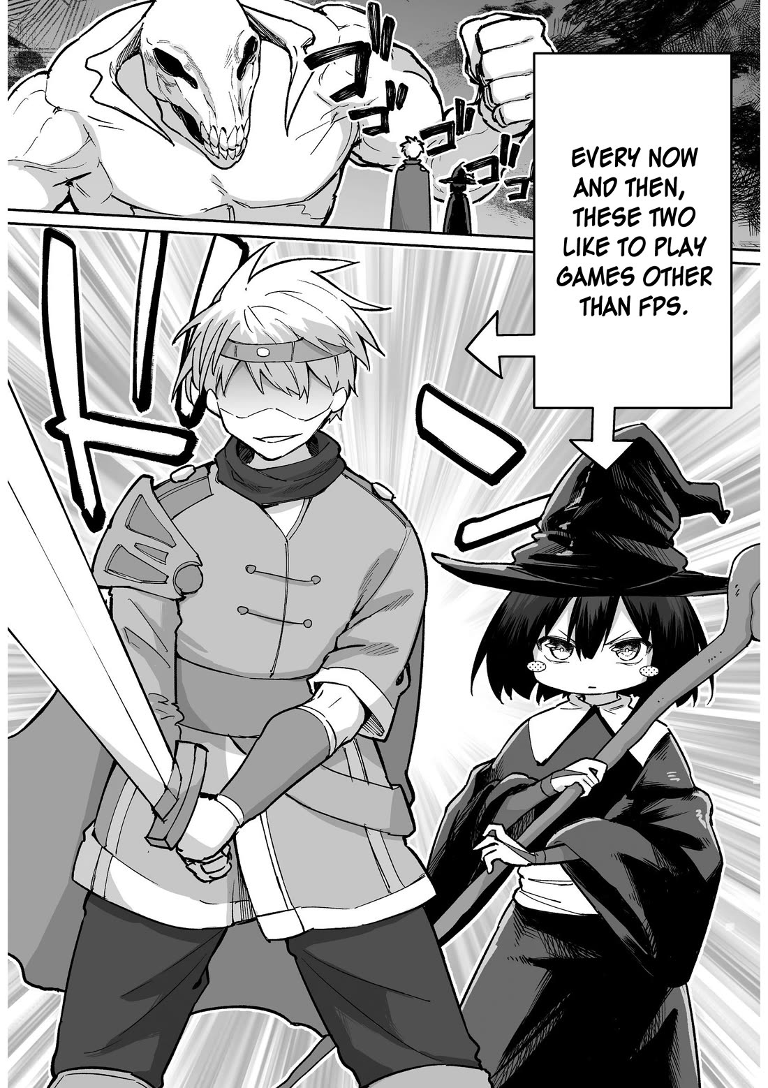 After Beating a Noob in an FPS, He Wanted to Fight Me in Real Life LOL chapter 36.5 page 1