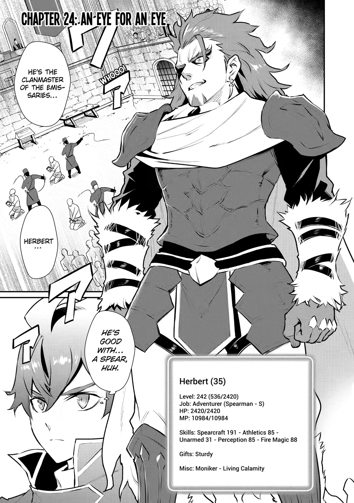 After Being Deported From The Country, I Became the 4th Enchanter in the World! chapter 24 page 1