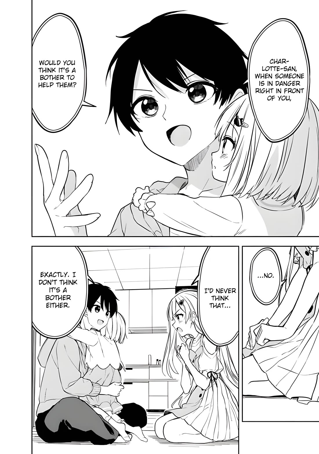 After Coincidentally Saving the New Transfer Student's Little Sister, We Gradually Grew Closer chapter 12 page 6