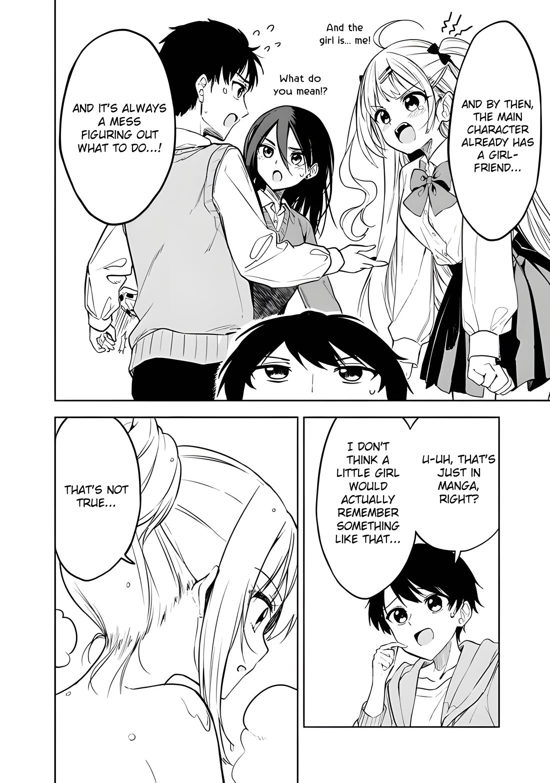 After Coincidentally Saving the New Transfer Student's Little Sister, We Gradually Grew Closer chapter 13 page 9