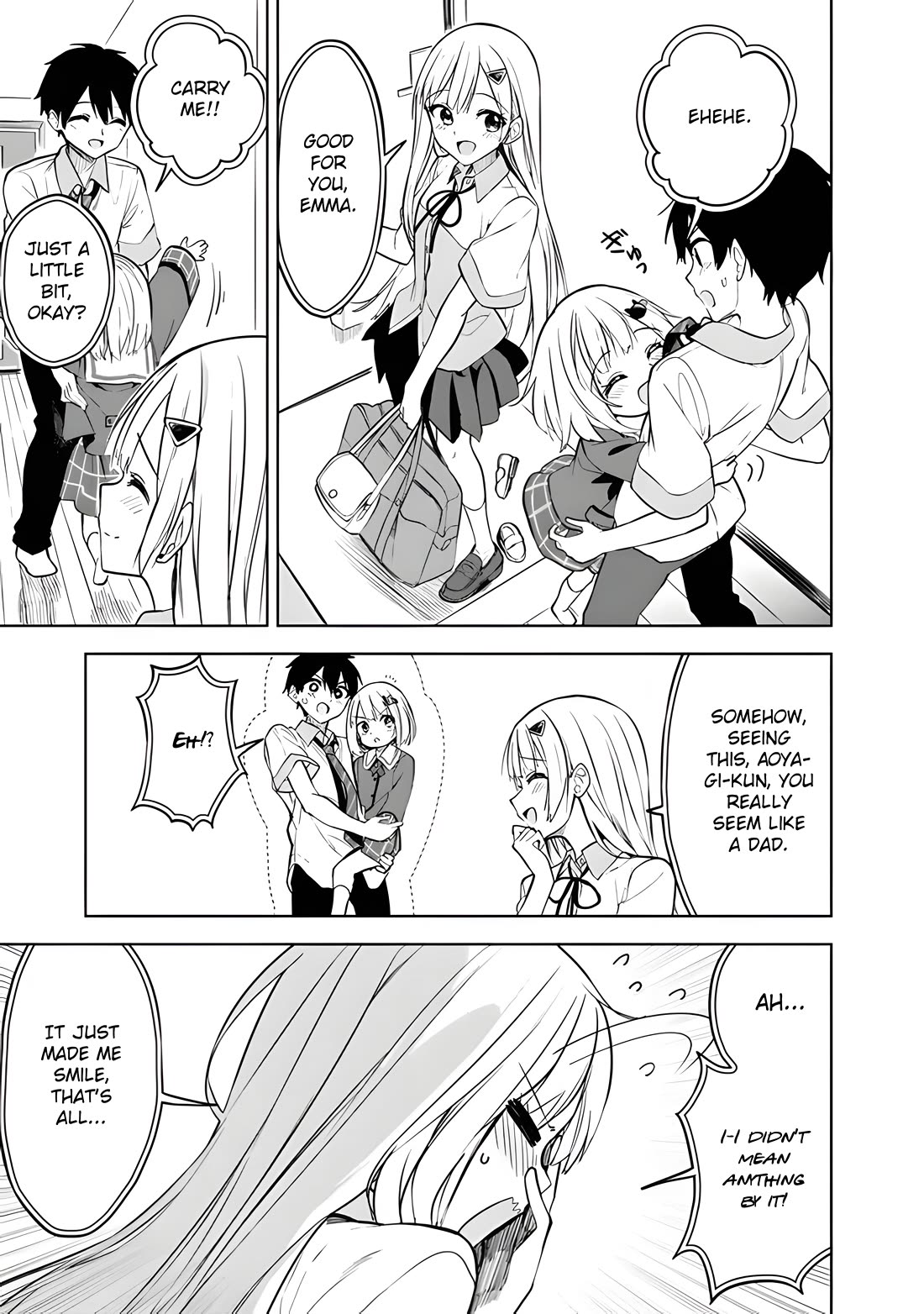 After Coincidentally Saving the New Transfer Student's Little Sister, We Gradually Grew Closer chapter 15 page 10