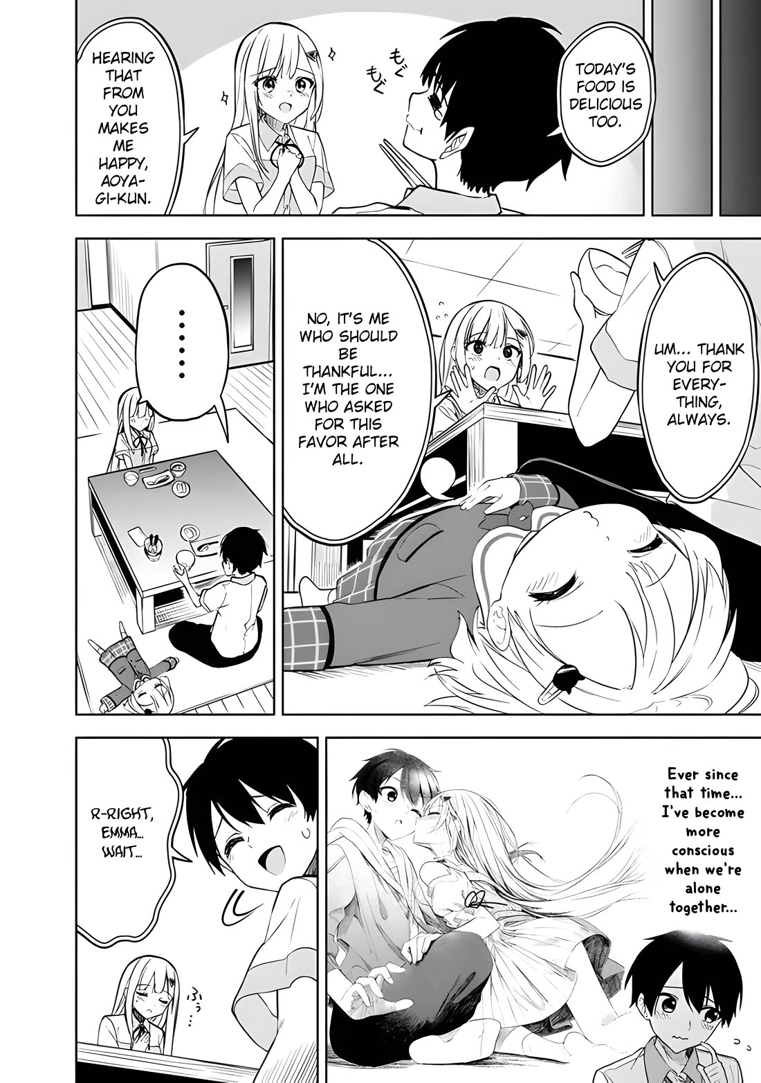 After Coincidentally Saving the New Transfer Student's Little Sister, We Gradually Grew Closer chapter 15 page 13