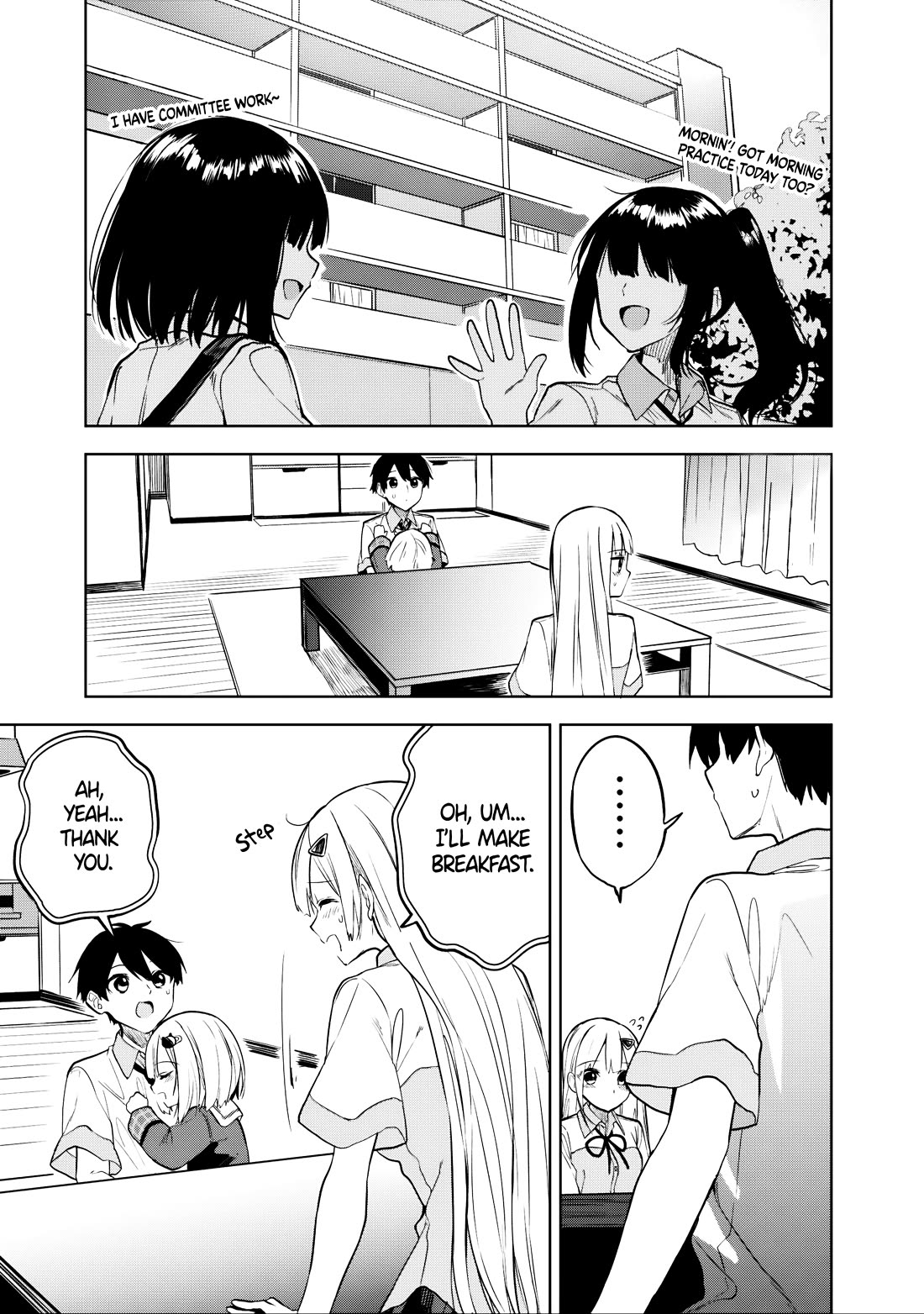 After Coincidentally Saving the New Transfer Student's Little Sister, We Gradually Grew Closer chapter 18 page 10