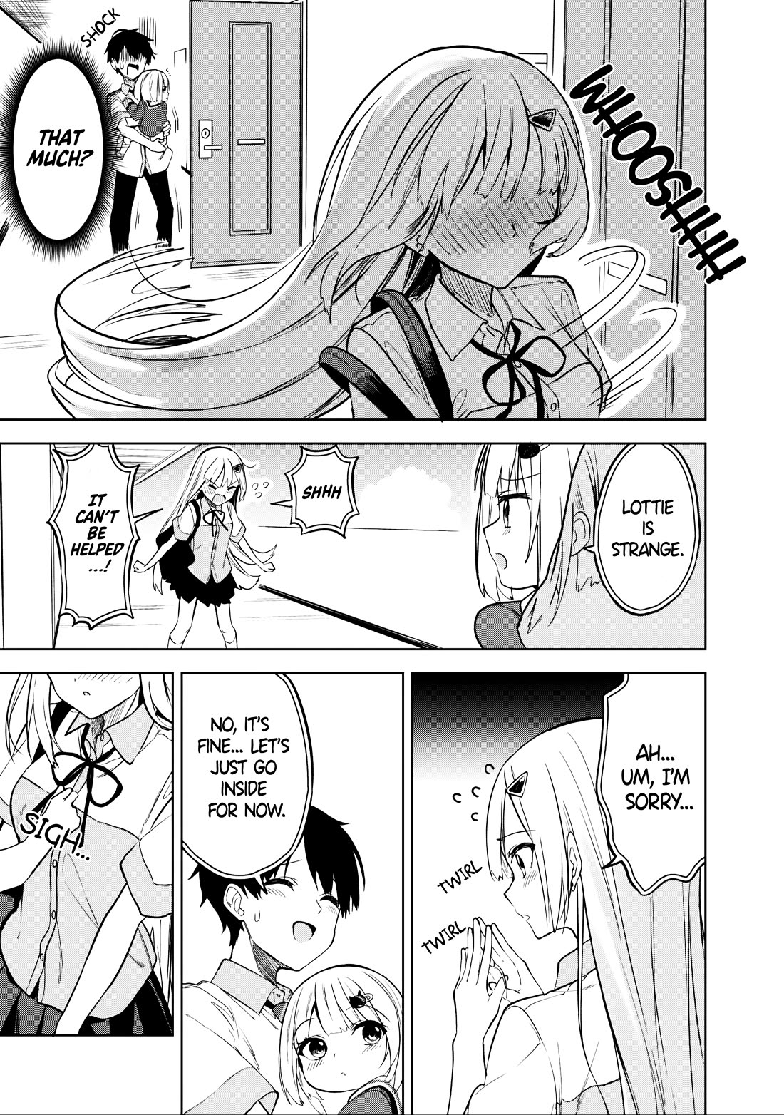 After Coincidentally Saving the New Transfer Student's Little Sister, We Gradually Grew Closer chapter 18 page 8