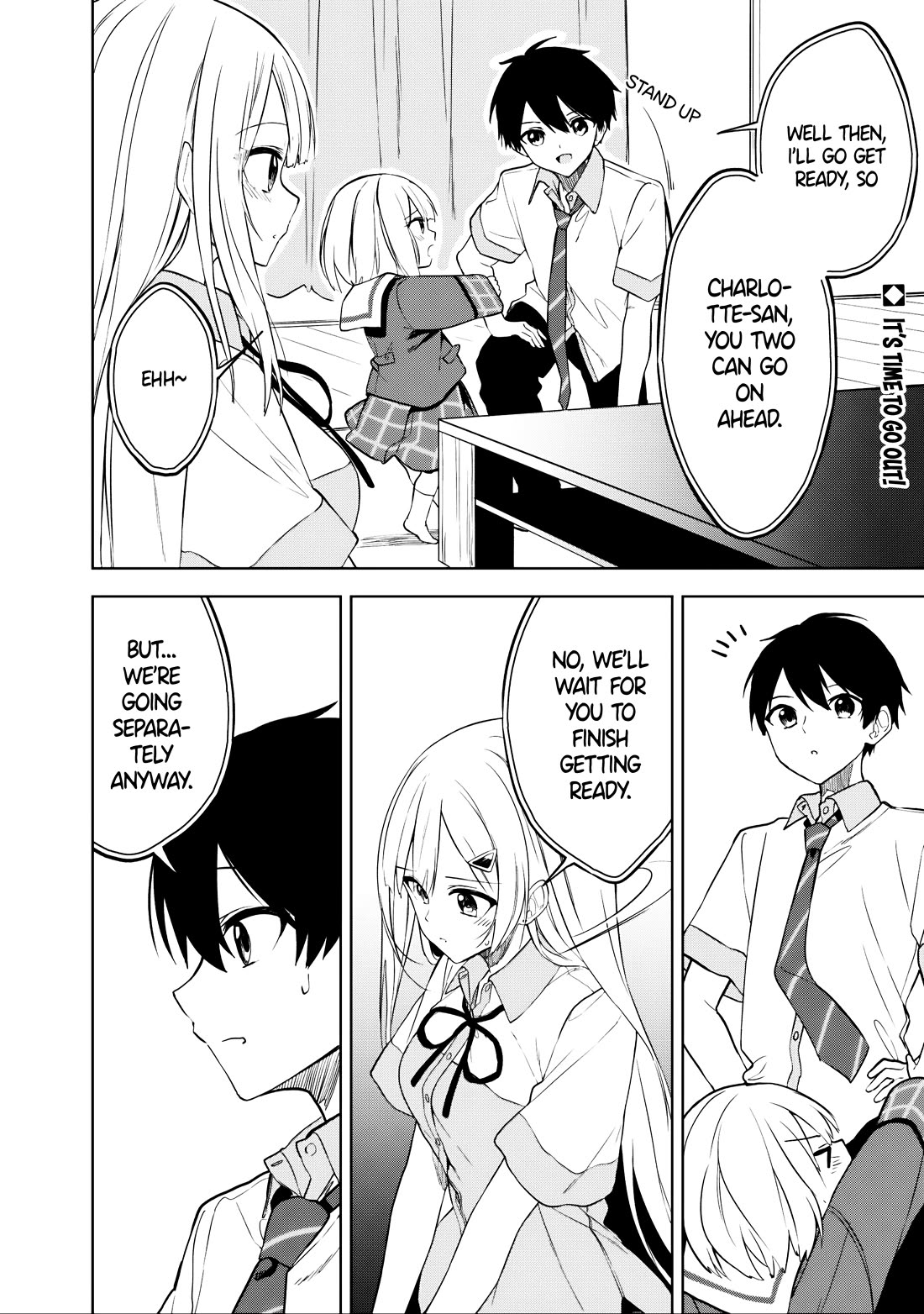 After Coincidentally Saving the New Transfer Student's Little Sister, We Gradually Grew Closer chapter 19 page 2