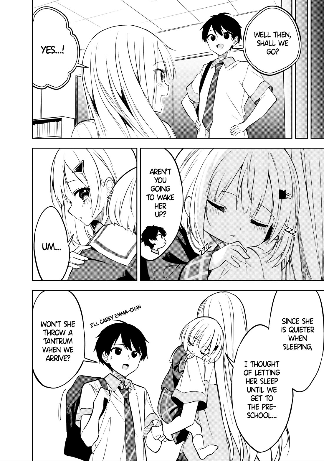 After Coincidentally Saving the New Transfer Student's Little Sister, We Gradually Grew Closer chapter 19 page 8