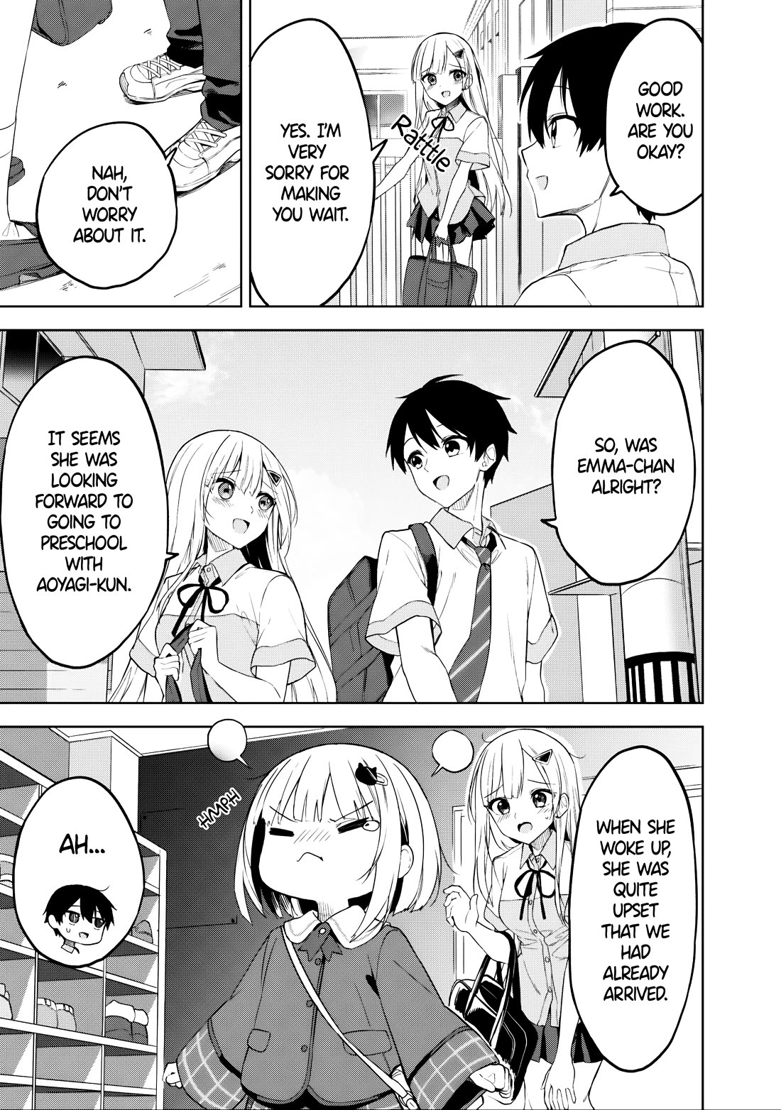 After Coincidentally Saving the New Transfer Student's Little Sister, We Gradually Grew Closer chapter 20 page 9