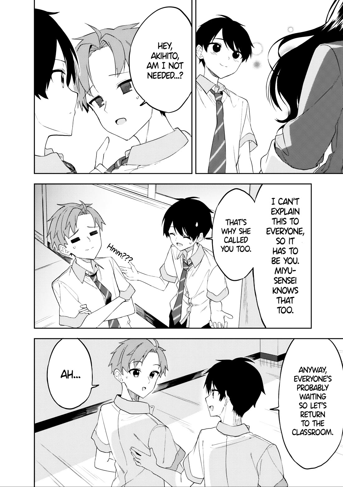 After Coincidentally Saving the New Transfer Student's Little Sister, We Gradually Grew Closer chapter 21 page 12